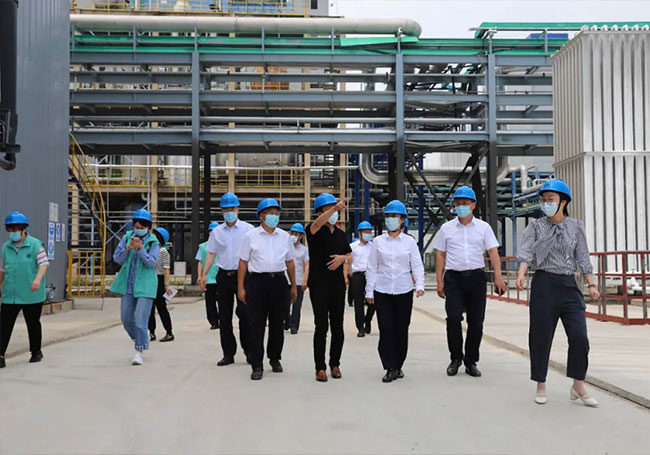 2022淄博环保世纪行集中采访活动走进hy3380cc海洋之神集团！